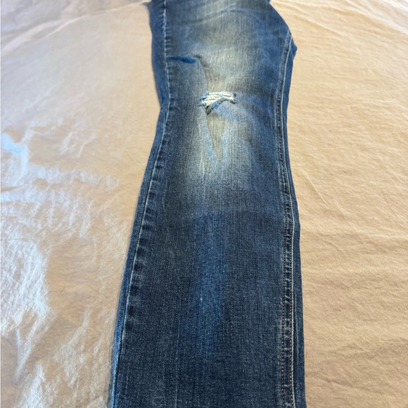 Calvin Klein Distressed Mid Rise Skinny Jeans Size 33x28 - Picture 13 of 14